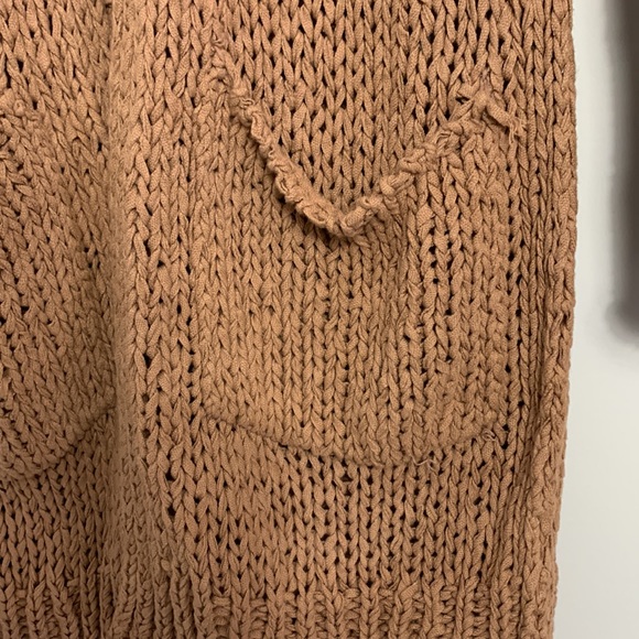 Free People Simply Sienna Cardigan Camel Size XS - Picture 6 of 12